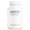Supersmart Hyaluronic 산 보충교재 일 (나트륨 Hyaluronate) 당 300mg - 높은 분자량 1.2 백만 달턴 | 비 GMO & 글루텐 자유로운 - 60 채식 캡슐