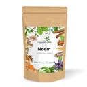 순수한 & 자연적인 Neem는 Pimple 자유로운 명확한 피부를 위한 분말을, 매끄러운 머리 & 머리 세척합니다. (Neem 잎 분말 145gm/5Oz)