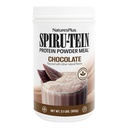 자연플러스 SPIRU-TEIN Shake - 초콜릿 - 2.1 파운드, Spirulina 단백질 분말 - 식물 기반 식사 교체, 에너지를위한 비타민 및 미네랄 - 채식주의, 글루텐 - 무료 - 34 서빙