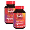 EPA/DHA를 가진 MegaRed 여분 힘 500mg Omega-3 Krill 기름 보충교재, 물고기 aftertaste 지원 심장 건강, 80 조사 Softgels (2 팩)