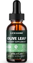 1 팩 1000MG 올리브 리프 액체 추출물 - 유기 올리브 리프 드롭 더 나은 흡수를위한 보충 - Immune & Heart Support Gluten-Free, Non-GMO, Vegan, 2 Fl Oz