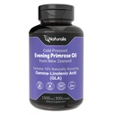 Naturalis Evening Primrose Oil (Cold Pressed) | 뉴질랜드 자연 100% | 비 GMO, Soy & Gluten Free, Zero Filler | 300 미니 소프트젤