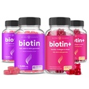 NutraChamps Biotin 및 Biotin +. 머리, 피부 및 손톱을위한 완벽한 듀오. Biotin, 교원질, 케라틴 및 더 많은 것