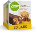 ZonePerfect Protein Bar, 13g Protein, 16 비타민 및 미네랄, 단백질 스낵, 판사 Graham, 20 바