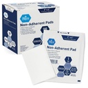 MED PRIDE Sterile Non Stick Pads for Wound Care and Wounds, 고 흡수성, 무통 제거, 개별적으로 감싸인 (3x4 인치 (100 포장))