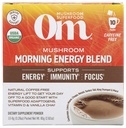 Om 버섯 Superfood 모닝 에너지 혼합 버섯 분말 음료, Cordyceps, 비타민 D2, Agaricus Bisporus, 사자 Mane, Rhodiola 및 터키 꼬리, 10 카운트, 2.82 Oz와 커피 무료 에너지 음료
