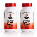 Christopher의 Original Formulas Lower Bowel Cleanse 공식 캡슐 - 초본 Laxative Colon Cleanse 및 Gut Cleanse 100 ct. - 2 팩