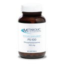 대사 정비 PS-100 Phosphatidylserine, 100mg - 정상 기억 + Cognition를 지원하는 보충교재는, Restful 잠 (60 Softgels)를 승진시킵니다