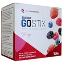 4Life Energy Go Stix, 건강한 에너지 음료 혼합, Guarana, Maca, Yerba Mate 및 녹차 잎 추출물, Berry 풍미에서 카페인 - 30 패킷