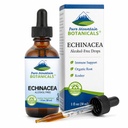 순수한 산 식물 액체 Echinacea 드롭 - Kosher Tincture 알코올 무료 추출물 - 500mg 유기 Echinacea -1oz 병