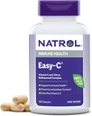 Natrol 쉬운 C 면역성 건강, 규정식 보충교재, 비타민 C와 Bioflavonoids, Veggie 캡슐, 500 mg, 120 조사를 가진 면역성 건강을 지원합니다