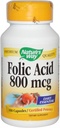 자연의 방법 Folic 산 800mcg 100 캡슐 (포장 2)