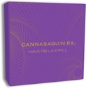 Cannabaquin Max Relax Pill - Relaxation, Memory, Clarity, 응력 지원을위한 보충 복합 100 % 식물 공식, 우리 자신의 분야에서 천연 제품을 가진 미국에서 만든