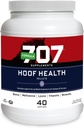 공식 707 Hoof 건강 Equine 보충교재, 2.5lb 항아리 – Biotin, 아미노산 및 무기물은 건강한 말 호우를 개량하고 지원하기 위하여