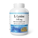자연적인 요인, L 리진 500 mg, 180 채식 캡슐
