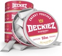 Deckiez 에너지 주머니, 5개의 깡통 (100의 서빙), 설탕 자유로운 카페인 보충교재, 커피 주머니 & 에너지 음료 대안, 50mg 카페인 주머니, 라즈베리 풍미