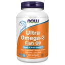 지금 식품 보충제, Ultra Omega-3 분자 증류 및 Enteric 코팅, 180 Softgels