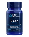 생활 연장 Biotin 600 mcg 비타민 B7는 아름다운 머리, 못 & 저쪽을 위한 보충교재를 지원합니다 – 글루텐 자유로운, 비 GMO - 100개의 캡슐