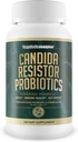 Candida Resistor Probiotics - 우리의 최고의 Candida 지원 캡슐 - Candida를위한 우리의 알약은 자연 Candida Cleanse Detox Probiotic Candida Complex - Candida 알약 - Candida Resistor 보충
