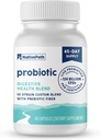 NativePath Daily Probiotic, 10-Strain 사용자 정의 혼합 Probiotics 남성과 여성을위한 보충, 82 억 CFUs - 45 개