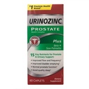 URINOZINC PROSTATE 건강 단지 플러스 Beta+Saw Palmetto 60 CAPLETS
