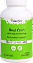 Vitacost Noni 과일 -- 서빙 당 1,300 mg - 180 캡슐