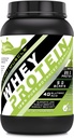 놀라운 근육 100 % Whey Protein Powder * Whey Protein과 고급 공식은 초경화 된 Whey Protein Concentrate (일본 매사추세츠, 2 Lb)와 함께 1 차 성분으로 분리됩니다.