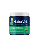 NaturVet Advanced Probiotics & Enzymes, PB6 Dog Soft Chews to Help Sensitive Stomachs and Digestive Issues, Hickory Smoked Bacon flavored Pet Supplement for Dogs Over 6 Weeks, 120 Count Jar