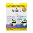 Zarbee's Baby Daytime & Nighttime Cough Syrup + Immune with Organic Agave + 아연, Chamomile, Agave Taste, Two Pack, 2 x 2 fl. oz