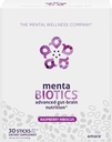 MentaBiotics® Advance Gut Brain Nutrition Prebiotics, Probiotic 및 Phytobiotics, Raspberry Hibiscus, 30 서빙