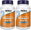 지금 음식 Omega-3-100 Softgels (2의 포장)