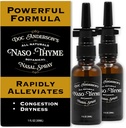 Doc Anderson's Botanical Nasal Spray – Aloe & Thyme과 Natural Congestion Relief, Combat Irritants 및 Moisturizes, 미국에서 만든 (2 팩)