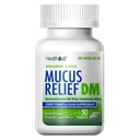 HealthA2Z® Mucus Relief DM | Dextromethorphan HBr 20mg | Guaifenesin 400mg | 벤젠 | 기침, Immediate 릴리스, Uncoated (50 개)