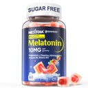 설탕 자유로운 Melatonin Gummies 10mg 20mg 마그네슘은 성인, Ashwagandha, L-Theanine, B6, B12, 레몬 Balm 및 깊은 Relaxation를 위한 Chamomile, 산화 방지제, Vegan, 60 일 동안 Melatonin를 제거합니다