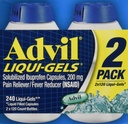 Advil Liquigels, 200 Miligrams, 240 조사 200mg