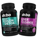 Colon & Liver Cleanse Detox Support Supplement - 15 Day Intestinal Cleanse Pills & Probiotic for Bloating & Daily Constipation Relief - 우유 이틀 댄 델리온 캡 & 아이 갈레더 보충제