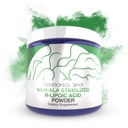 NA-R-ALA 안정화 R-Lipoic 산 분말 30 그램 | 지원 Mitochondrial 활동 | 건강한 대사 촉진