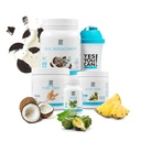 예! Detox Plus Kit, Daily Cleanse Pure Fiber Meal Replacement, Drink Mix, Shake Booster & Supplement, Women, Daily System Cleanse - 쿠키 및 크림, Aloe Vera Hibiscus