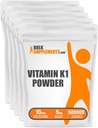 BulkSupplements.com 비타민 K1 분말 - 뼈와 심장 건강 지원을위한 비타민 K1 보충 - Gluten 무료, 봉사 당 10mg, 1kg (2.2 파운드) (팩 1)