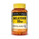 SON NATURAL Melatonin B6 & 칼슘, 자연적인 수면 원조를 가진 3 mg는, 나머지 잠, 60의 정제를 지원합니다