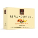 Reflux Gourmet Tropical Soothe Gum Alginate 치료 산성 Reflux, 구두, Cognitive 및 소화 지원, Ginger, Celeriac, Aloe, Sugar Free, Gluten Free, Vegan과 자연
