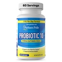 Puritan의 Pride Probiotic 10 with Vitamin D to Help Immune System Health*, 60 카운트, 화이트