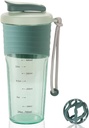 단백질 셰이커 병, 스포츠 믹서는 Whisk 공, 믹서 병, 휴대용 전 운동 Whey Protein Drink Shaker Cup, Midnight Blue와 함께 단백질 혼합기를 병