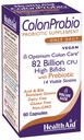 HealthAid ColonProbio 82 Billion with Prebiotic, 14 Strains, 한 번 매일, 60ct, 최적 콜론 케어, 산 & Bile resistant, 낙농 무료, 글루텐 무료, 비 GMO, 높은 Bifido
