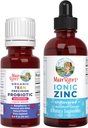 MaryRuth Organics Precision Probiotic for Teens (Raspberry) 및 아연 드롭 | Clean Label Project Verified® | 구트 헬스 비타민, 면역 지원 및 전반적인 웰빙 | Vegan, Non-GMO, 글루텐 프리