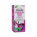 자연의 방법 Cold+Flu 기복 Syrup, Umcka, Fever*, Sore Throat, 기침, Congestion, 몸 Aches*, Homeopathic, Phenylephrine 무료, 0.05 % 알코올, Berry 맛, 4 Fl Oz (패키지 May Vary)