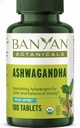 Banyan Botanicals Ashwagandha Tablets – 유기 Ashwagandha Root – 천연 에너지 지원 및 스트레스 지원을위한 유명한 허브 Adaptogen* – 180 정제 – 비 GMO 지속 가능한 Sourced Vegan
