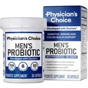 남성을위한 의사 선택 프로 바이오 틱스 - 70 억 CFU - 8 Strains - w/Selenium & Organic Prebiotics - 소화 건강, Microbiome, Colon, & 면역 건강 지원 - 고급 남성 프로 바이오 틱 - 30ct