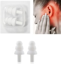 반지 귀를 위한 Tinnitus 기복, Tinnitus 기복 장치, 반대로 Tinnitus 기복 귀 클립, 정지 귀 반지를 위한 장치, 귀 반지를 위한 Tenitus Earplug, 3개의 층 소음 감소 Earplug (1pair)
