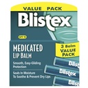 TheraTears 건조한 눈 치료 눈 강하, 1.0 Fl Oz 및 Blistex Medicated 입술 Balm, 0.15 Ounce, 3 조사 SPF 15 일요일 보호 입술 Balm 번들